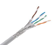 El halógeno bajo del zore del somke del AWG de la categoría 6 SF/UTP 4X2X23 del cable del gato 6 SFTP LSZH libera el cable