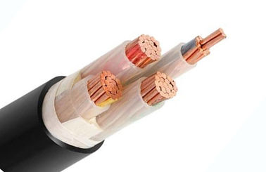 Cable de XLPE Electric Power, estándar del IEC 60502 de Cable YJV del conductor de cobre de LSHF