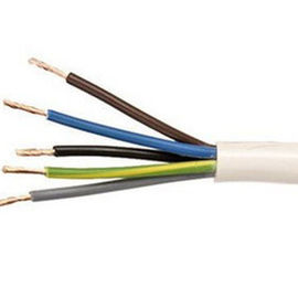 Alambre eléctrico 318-Y/cable 5×1.5 de H05VV-F sq. milímetro de cable flexible