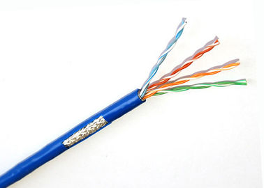 El cable de Cat5e FTP 1000 pies de alambre de cobre sólido protegió el cable de la red de Ethernet
