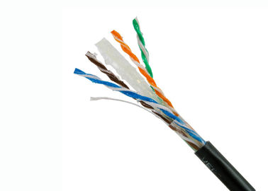 El gel directo al aire libre del entierro del cable de Cat6 UTP llenó el cable de Lan de Ethernet, cable de la red del par trenzado