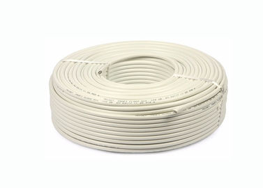 Tipo dieléctrico del cable coaxial RG59/U del cobre de la envoltura del PVC del cable coaxial PE del Cctv