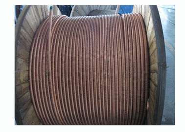 Cable aislado mineral durable, conductor de cobre trenzado base ignífuga del cable 3+1