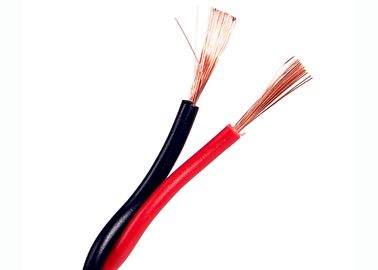 El cable flexible 300/300 V del par trenzado torció los cordones con corazones trenzados finos flexibles del conductor de cobre 2