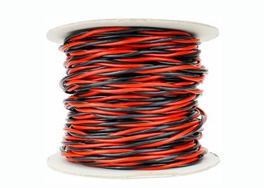 El cable flexible 300/300 V del par trenzado torció los cordones con corazones trenzados finos flexibles del conductor de cobre 2