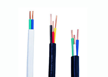 el PVC sólido o trenzado del cable eléctrico de 3 bases del Cu-conductor forró el tipo 227 IEC 10