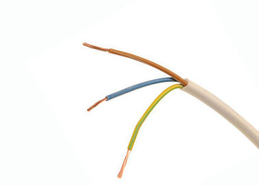 Alambre eléctrico trenzado multa de la base del cobre 3, cable de cobre aislado CCC certificado
