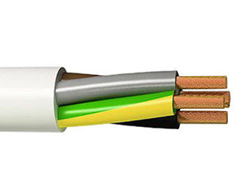 Superficie fina durable del cable del conductor de cobre del alambre/instalación rasante del soporte