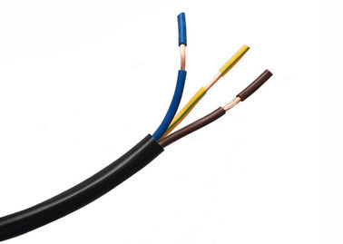 Cable multi milímetro de peso neto 110 kilogramo/kilómetro del ² de H05VV-F 3 x 1,5 del conductor de cobre de la base