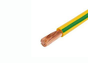 Cable de cobre del solo filamento, 10 milímetros Sq de cable de cobre 112 kilogramo/kilómetro de peso neto