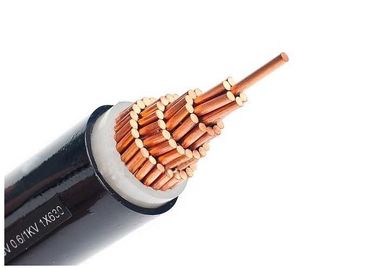 0.6/1 kilovoltios de cable de XLPE 1*240 (Unarmoured) sq. aisló/de /XLPE del Cu-conductor del milímetro cable eléctrico forrado PVC