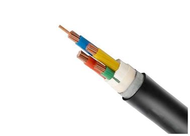 Cable eléctrico acorazado al aire libre negro de STA, cable acorazado milímetro 3 de la base Sq de 3*10